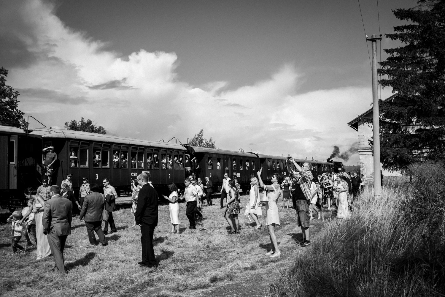 Wedding Photography Train