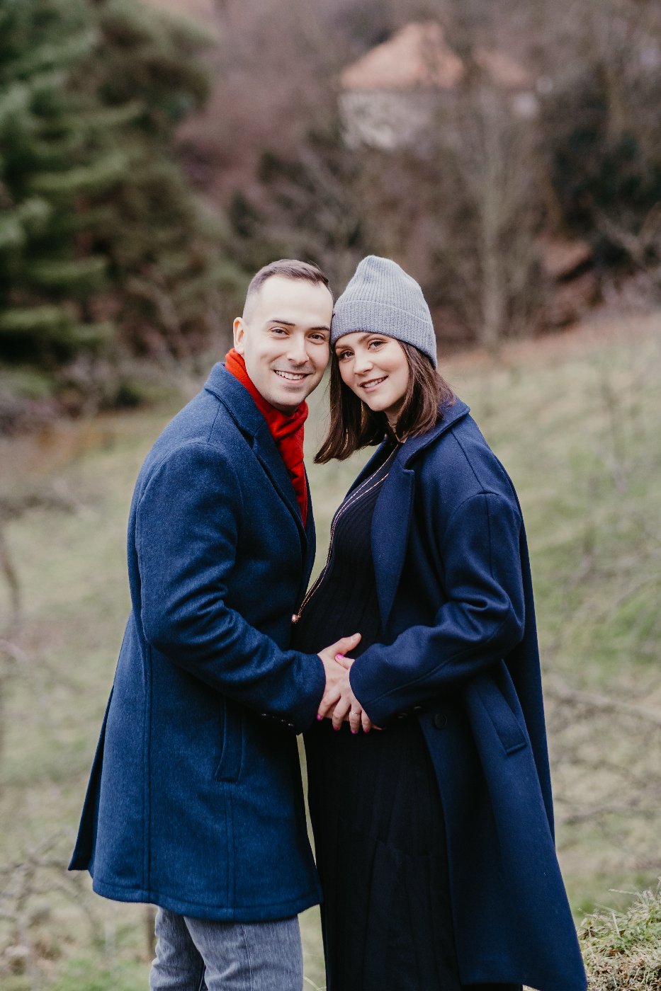 těhotenské focení v přírodě